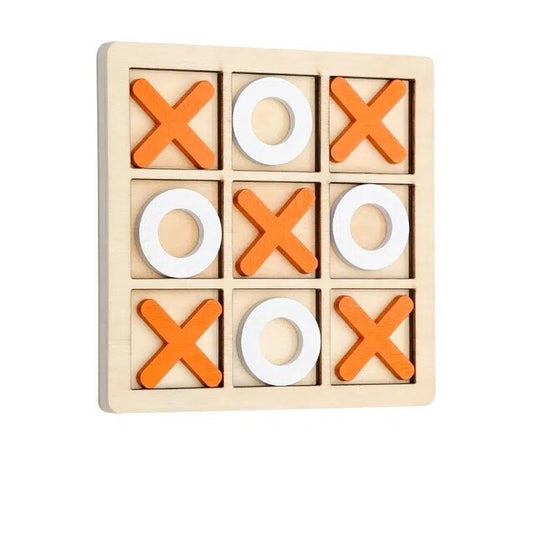 Wooden Tic Tac Toe Game