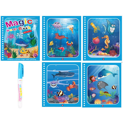 Magic Water Painting Book (3+ years)