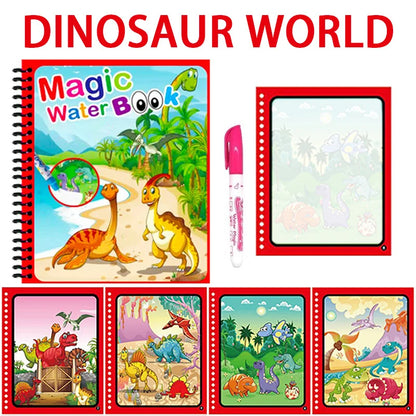 Magic Water Painting Book (3+ years)