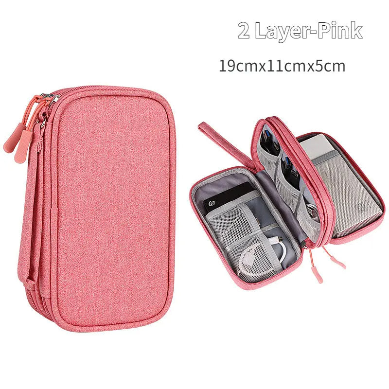 Travel Charger Organiser Bag