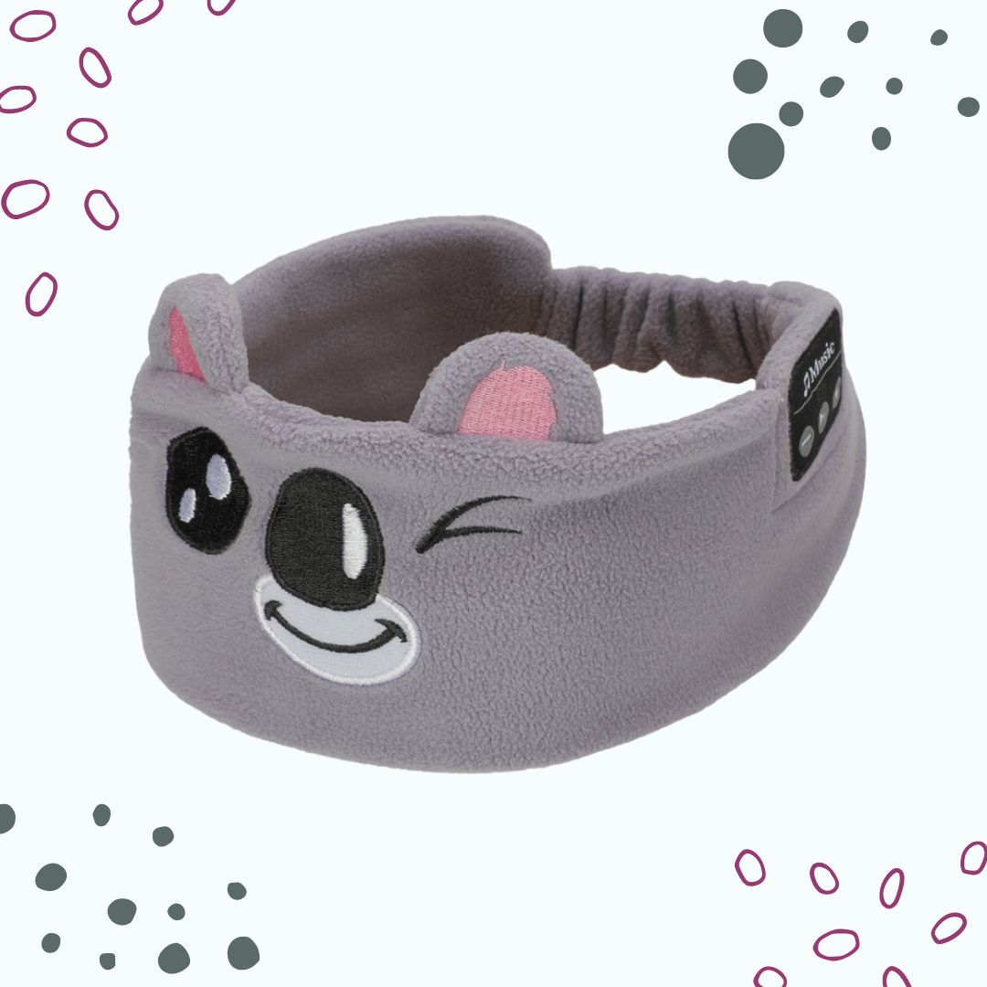 Little Travellers NEXT GEN Children's Headphones & Sleep Mask - Animals (2+ years)