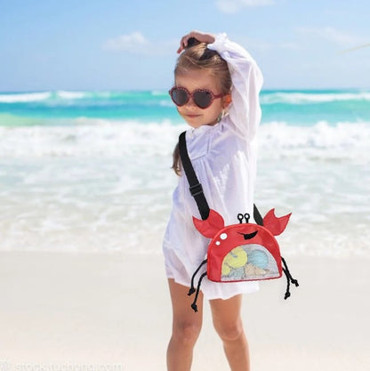 Beach Mesh Bag Little Crab-Little Travellers