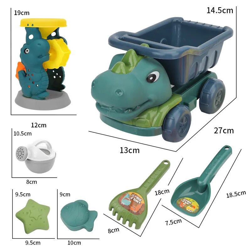 Dinosaur Beach Toy Set (3+ years)-Little Travellers