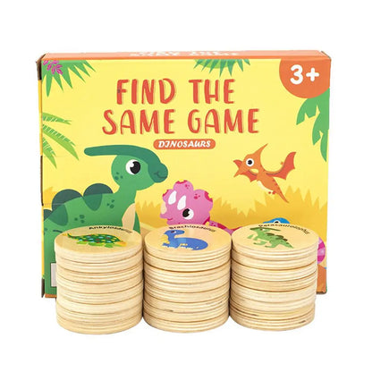 Wooden Dinosaur Memory Game (3+ years)