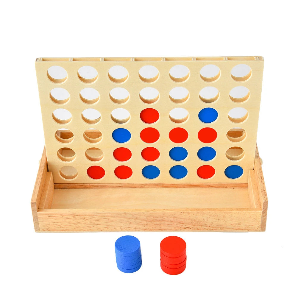 Wooden Connect 4