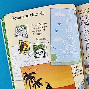 Usborne Little Children's Travel Activity Book (4-6 years)