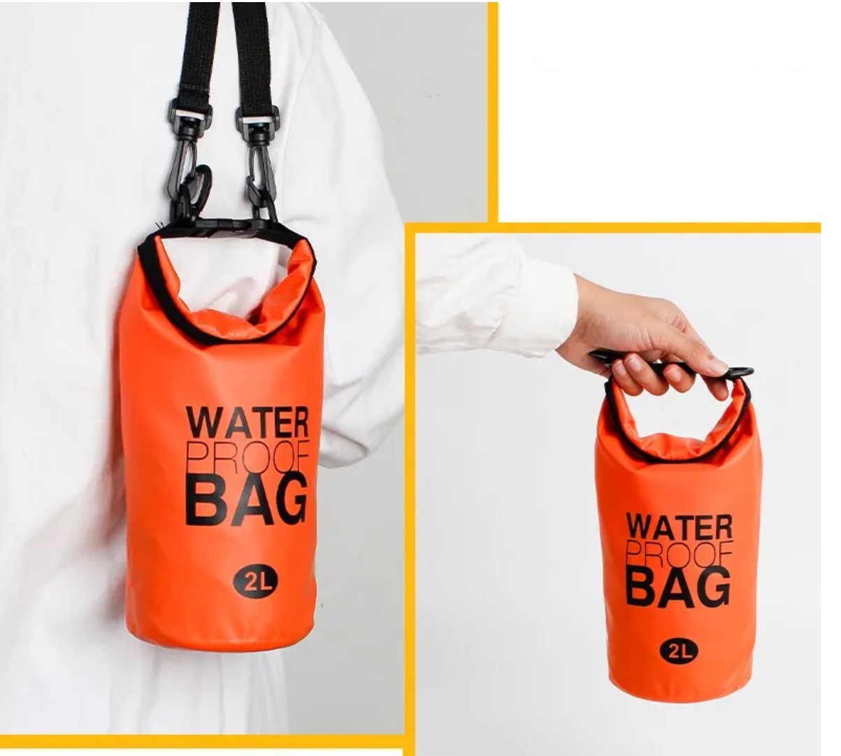 Travel Accessories - 2-Litre Waterproof Dry Bag