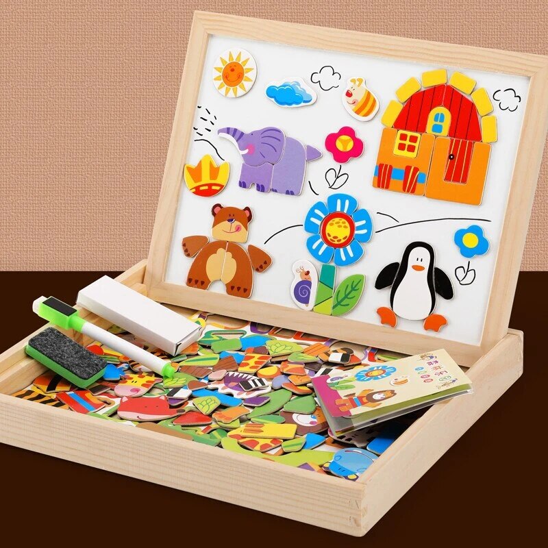 Wooden Magnetic Drawing Board